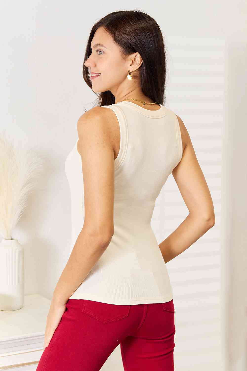 Round Neck Tank Top