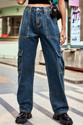 Loose Fit Long cargo jeans