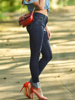 Load image into Gallery viewer, Plus Size Full Size Button Fly Long Jeans Pants
