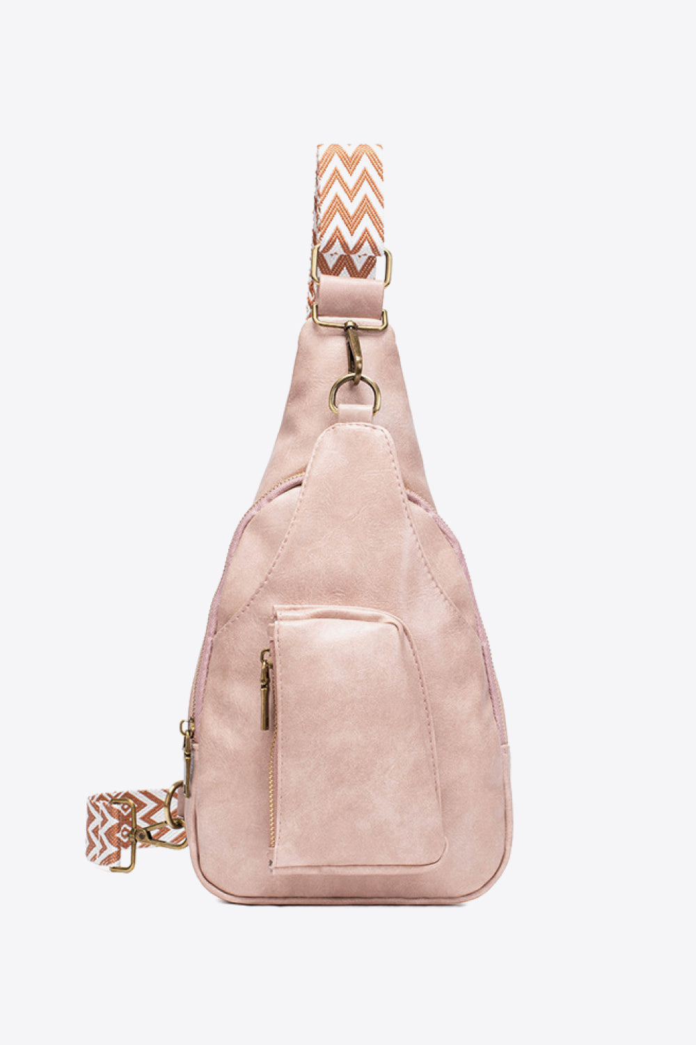 Faux Leather Crossbody Sling Bag – Sleek, Lightweight & Versatile