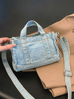 Load image into Gallery viewer, Denim Shoulder Bag
