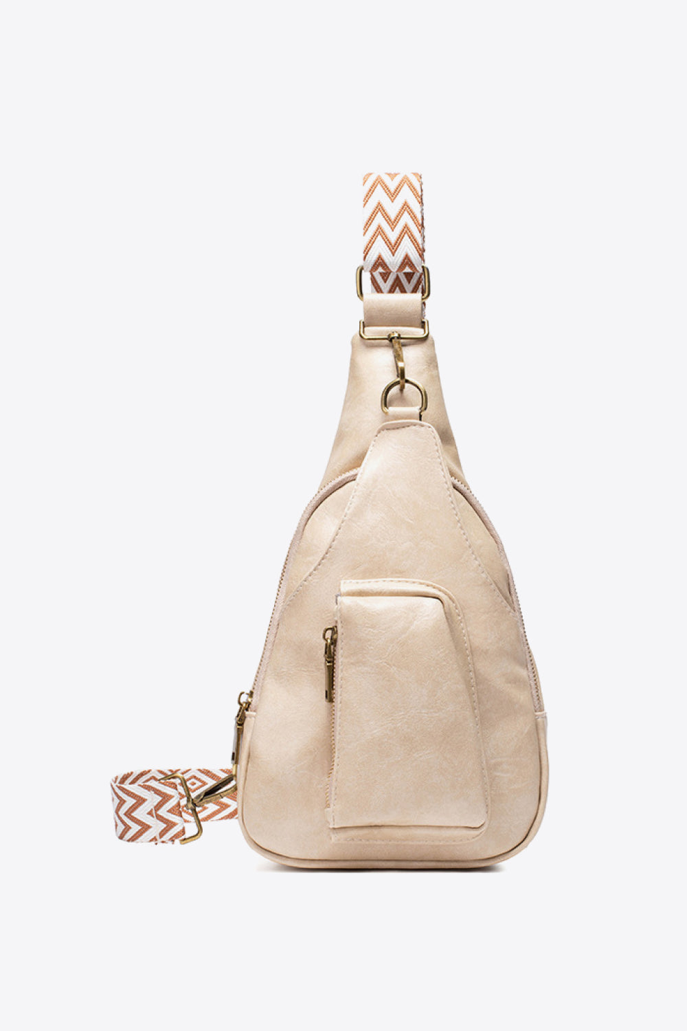 Faux Leather Crossbody Sling Bag – Sleek, Lightweight & Versatile