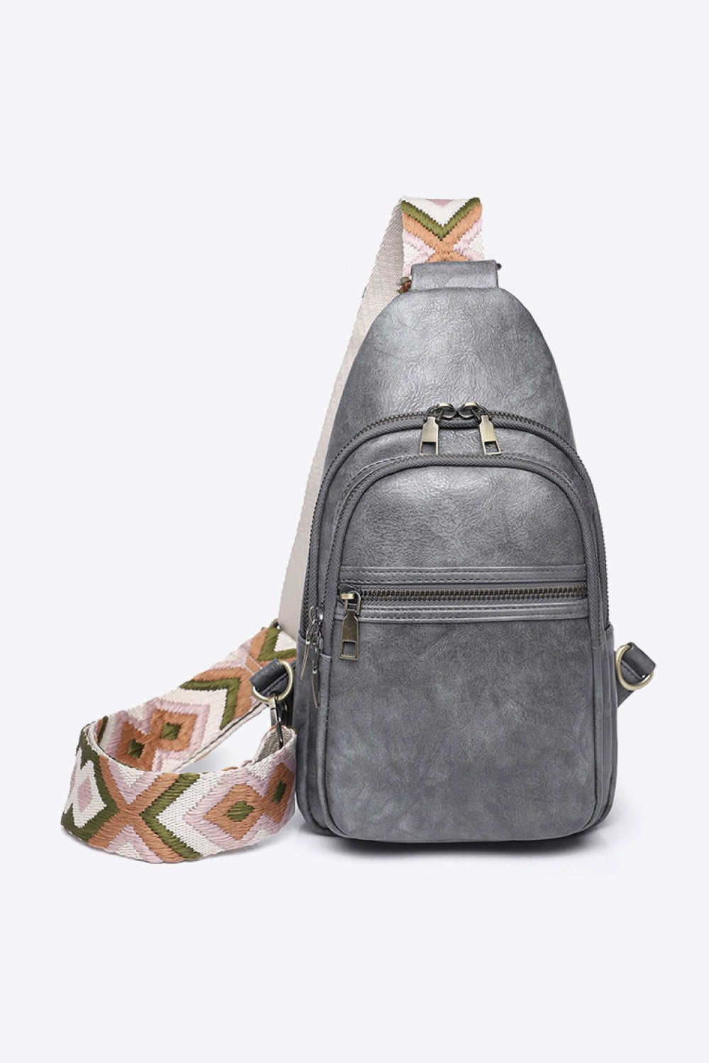 Leather Shoulder Sling Bag