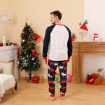 Load image into Gallery viewer, Men MERRY CHRISTMAS Graphic Top and Reindeer Pants Set
