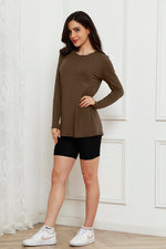 Load image into Gallery viewer, Round Neck Long Sleeve Top
