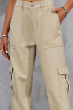 Load image into Gallery viewer, High Waist Jeans with Pockets
