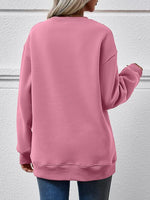Load image into Gallery viewer, LET IT SNOW Round Neck Long Sleeve Sweatshirt
