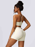 Load image into Gallery viewer, Sport Bra and Wide Waistband Shorts Set
