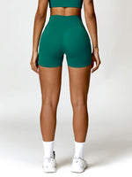 Load image into Gallery viewer, Twisted High Waist Active Shorts with Pockets
