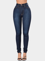 Load image into Gallery viewer, Full Size Button Fly Long Jeans Pants
