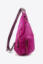 Load image into Gallery viewer, Faux Leather Crossbody Sling Bag – Sleek, Lightweight &amp; Versatile
