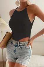 Load image into Gallery viewer, Round Neck Sleeveless Knit Top

