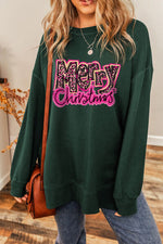 Load image into Gallery viewer, MERRY CHRISTMAS Round Neck Sweatshirt

