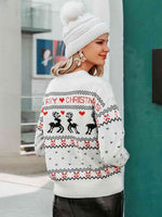 Load image into Gallery viewer, MERRY CHRISTMAS Round Neck Sweater

