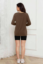 Load image into Gallery viewer, Round Neck Long Sleeve Top
