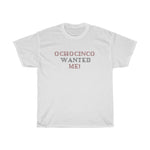 Load image into Gallery viewer, Ochocinco Wanted Me Unisex Heavy Cotton Tee
