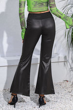 Load image into Gallery viewer, Wide Waistband Long Flare Pants

