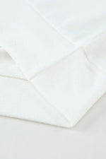 Load image into Gallery viewer, Santa Claus Graphic Asymmetrical Neck Long Sleeve Top
