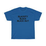 Load image into Gallery viewer, Blackity Black Black 24/7 Tee

