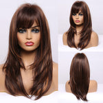 Load image into Gallery viewer, Medium Length Synthetic Wig
