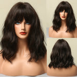 Load image into Gallery viewer, Medium Length Synthetic Wig
