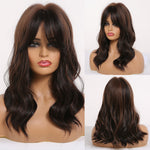 Load image into Gallery viewer, Medium Length Synthetic Wig
