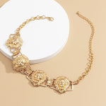 Load image into Gallery viewer, Lion Heads Choker Necklace
