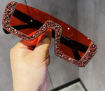 Load image into Gallery viewer, Half Frame Vintage SunGlasses
