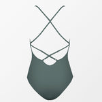 Load image into Gallery viewer, Solid One-piece Swimsuit
