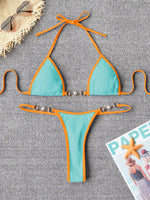 Load image into Gallery viewer, Chain Mini Bikini
