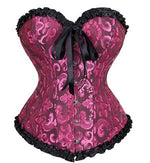 Load image into Gallery viewer, Colorful Floral Lace Bustier
