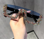 Load image into Gallery viewer, Half Frame Vintage SunGlasses
