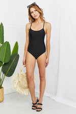 Load image into Gallery viewer, High Tide One-Piece in Black
