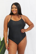 Load image into Gallery viewer, High Tide One-Piece in Black
