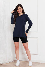 Load image into Gallery viewer, Round Neck Long Sleeve Top
