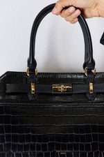Load image into Gallery viewer, Texture Leather Handbag
