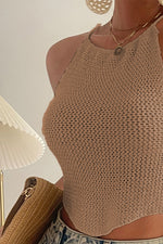 Load image into Gallery viewer, Round Neck Sleeveless Knit Top
