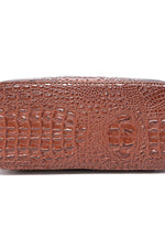Load image into Gallery viewer, Croc-Effect Structured PU Leather Handbag
