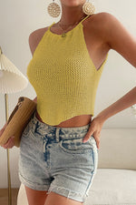 Load image into Gallery viewer, Round Neck Sleeveless Knit Top
