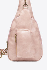 Load image into Gallery viewer, Faux Leather Crossbody Sling Bag – Sleek, Lightweight &amp; Versatile
