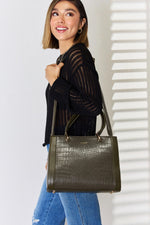 Load image into Gallery viewer, Texture Leather Handbag
