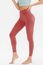 Load image into Gallery viewer, Slim Fit Long Active Leggings with Pockets
