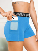 Load image into Gallery viewer, Elastic Waist Active Shorts with Pockets
