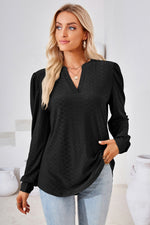 Load image into Gallery viewer, V-Neck Puff Sleeve Blouse
