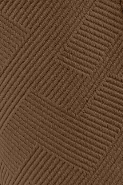 Textured Long Sleeve Top and Drawstring Shorts Set