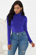 Load image into Gallery viewer, Turtleneck Long Sleeve Bodysuit
