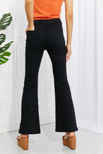 Load image into Gallery viewer, Full Size High-Rise Bootcut Jeans in Black
