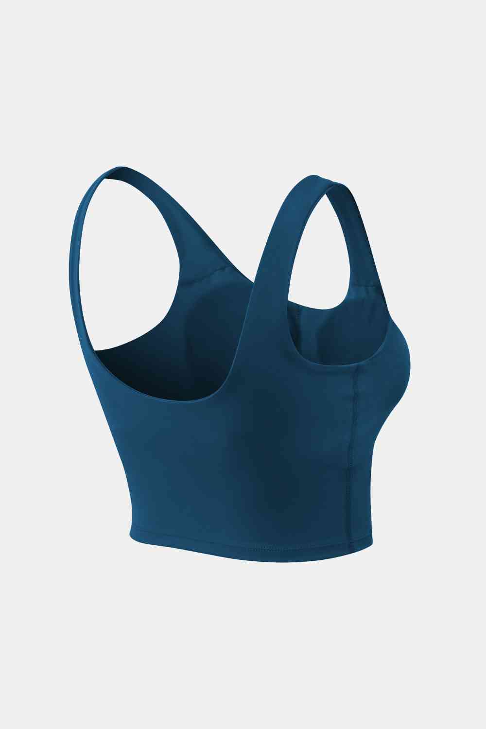 V-Neck Cropped Active Tank Top