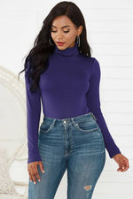 Load image into Gallery viewer, Turtleneck Long Sleeve Bodysuit

