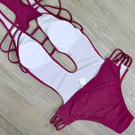 Load image into Gallery viewer, One-Piece Crochet Swimsuit
